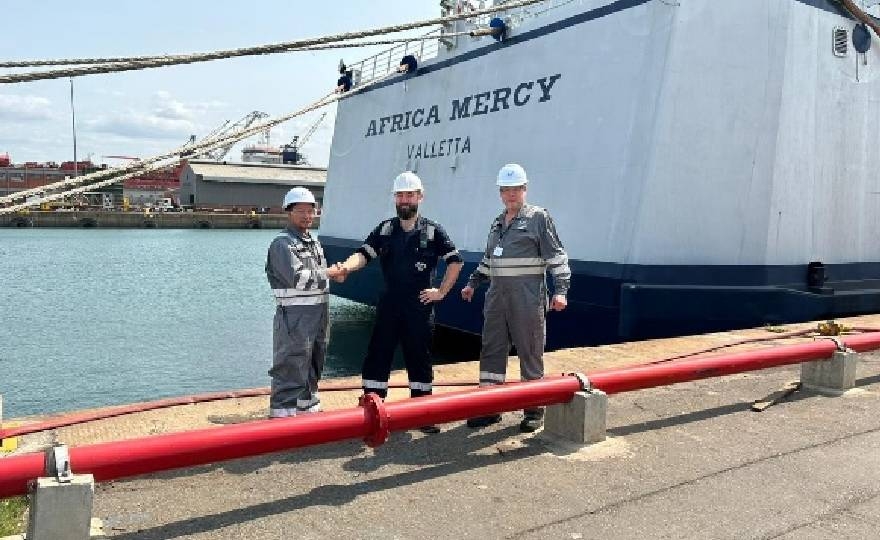 Accelleron helps Mercy Ships reduce floating hospital service costs